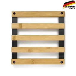Підставка KELA Kiril бамбукова 20x20х2 см (12595)
