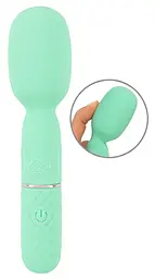 Вібратор Cuties Mini Wand 5.Gen 13.4 см (зелений) - мініатюра 2