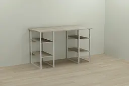 Комп'ютерний стіл Ferrum-decor Карен 75x120x60 білий ДСП Дуб Сонома 32мм (FRD-102262)