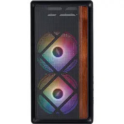 Корпус 1stPlayer WD1-BK-3F1 Чорний - мініатюра 10
