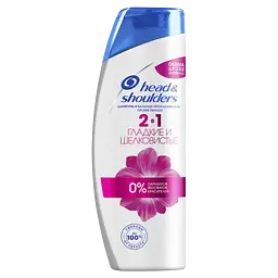 Шампунь-кондиціонер Head&Shoulders 2 в 1 Гладке та шовковисте, 400 мл - мініатюра 2