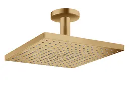 Верхній душ Hansgrohe Raindance E 300 1jet EcoSmart стельовий brushed bronze 26251140