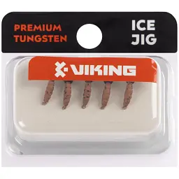 Мормишка вольфрамова Viking Fishing Shrimp+bead 0.37g 7mm Rum+V (5шт) - мініатюра 2