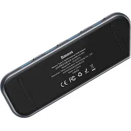 USB-хаб Baseus Multifunctional Hub Deep Gray [CAHUB-EZ0G] [73046] - мініатюра 3