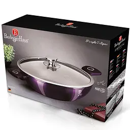 Сотейник з кришкою Berlinger Haus Purple Eclipse Collection, 2,3 л, фіолетовий (BH 6631) - мініатюра 4