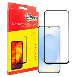 Скло захисне Dengos Full Glue Samsung Galaxy S25 (black) (TGFG-389)