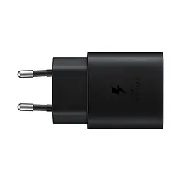 Зарядний пристрій Samsung USB-C Wall Charger with Cable USB-C 25W Black (EP-TA800XBEGRU)