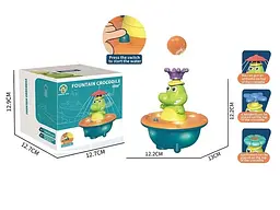 Іграшка - бризгалка "Крокодил" з підсвічуванням Bath Toys