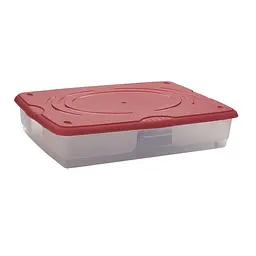 Контейнер для зберігання Stagione 80x60x18h, 60 л червоний