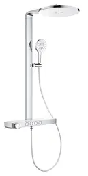 Душова система з термостатом для настінного монтажу Grohe Rainshower Aqua Pure 1016800000, Хром - мініатюра 2