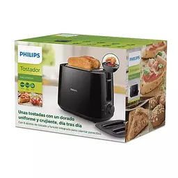 Тостер Philips Daily Collection  HD2582/90 чорний - мініатюра 3