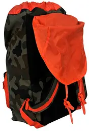 Рюкзак молодіжний для ноутбука 15,6, Paso CM-190B 25L Камуляж Червоний