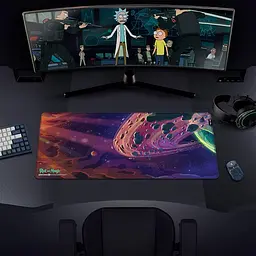 Ігрова поверхня Rick and Morty Outer Space (Рік і Морті) XL (FWBMPRIMOR24005XL) - мініатюра 6