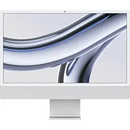 Моноблок Apple iMac 24" M3 10GPU 256GB Silver [MQRJ3] 2023 [99095] - мініатюра 2