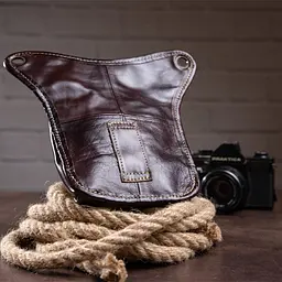 Сумка на пояс 14939 Vintage коричнева - мініатюра 10