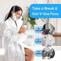 Електричний масажер V-Face FaceLift для обличчя з блакитним світлом - мініатюра 3