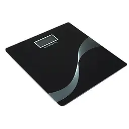 Ваги напольні Domotec MS-1604, електронні, скляна платформа, чорні, до 180 кг - мініатюра 5
