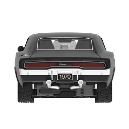 Машинка Rastar Dodge Charger R/T With Engine version 1:16 - мініатюра 11