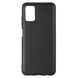 Чехол-накладка для смартфона Samsung Galaxy A03s (A037) противоударный, силиконовый, термополиуретановый (ТПУ), с защитой камеры и корпуса, черный, защита всего корпуса, ArmorStandart (ARM65972)