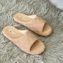 Кімнатні капці жіночі MBM My Home Nika Beige розмір 40-41 бежеві (SL-19 40-41 BEIGE) - мініатюра 6