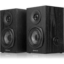 Акустична система REAL-EL S-225 Black (EL121200009) [99412] - мініатюра 4