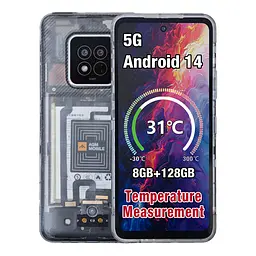 Смартфон AGM X6 8/128Gb phantom (Global)