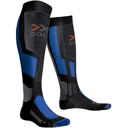 Шкарпетки X-Socks Snowboard 35-38 Чорний/Синій (1068-X020361 35-38 G034)