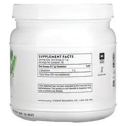 Амінокислота Thorne Research L-Glutamine Powder 513 грам - мініатюра 2