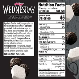 Сухий сніданок Kellogg's Wednesday Cereal Pouches зі смаком печива та крему з маршмеллоу 20шт 255 г - мініатюра 4