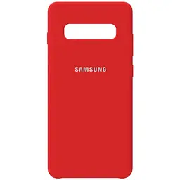 Чохол-накладка Toto Silicone Case Samsung Galaxy S10+ Rose Red - мініатюра 2