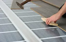 Інфрачервона тепла підлога Enerpia 220 Вт/м² (ширина 80 см) під ламінат - мініатюра 4