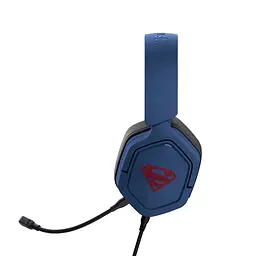Гарнітура Trust GXT492SM Carus Superman edition, 3.5мм, синій - мініатюра 6