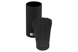 Підставка для кухонних ножів Maestro MR-1437-BLACK 220 x 110мм чорна - мініатюра 2