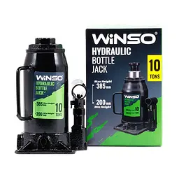 Домкрат гідравлічний телескопічний WINSO 10т висота 200-385мм 170100