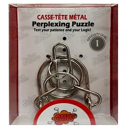 Металева головоломка Perplexing puzzle 5562D-25, 1 рівень складності