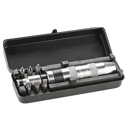 Викрутка бітотримач 1/4", ударний, 6 біт, SL,PH, сталь CrV Topex hoz0014119 - мініатюра 2