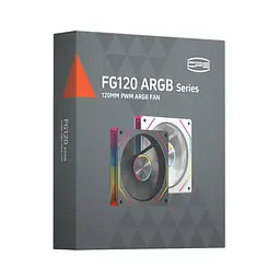 Кулер до корпусу PcCooler Вентилятор реверсний PCCOOLER FG120R ARGB BK чорний для корпусу 1 (FG120R ARGB BK) - мініатюра 6
