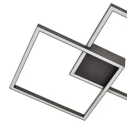 Світильник Brille настінно-стельовий світлодіодний накладний BL-827C/50W WW BK - мініатюра 2