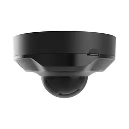 IP-відеокамера 5Mp Ajax DomeCam Mini (5 Mp/4 mm) (8EU) ASP Black f=4mm з мікрофоном (26-00378) - мініатюра 5