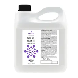 Шампунь Щоденний м'який для всіх типів волосся DAILY SOFT SHAMPOO for all hair types ANAGANA 5000 мл