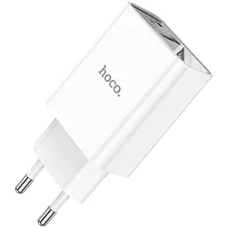 Мережевий зарядний пристрій Hoco C100A PD20W+QC3.0 White [769800] [76039] - мініатюра 4