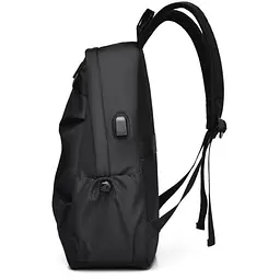 Місткий текстильний рюкзак Confident ANT02-8395A чорний - мініатюра 9