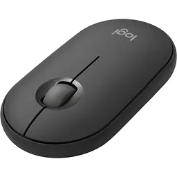 Бездротова миша Logitech M350s Pebble Mouse 2 Bluetooth Graphite (910-007015) - мініатюра 2