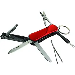 Брелок-мультиінструмент Munkees 2502 Manicure Multi Tool Червоний
