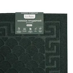 Килимок придверний Eco Fabric Луска без кромки смарагд 40 х 60 см (4060-005) - мініатюра 7
