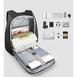 Рюкзак Tigernu T-B3615B 15. 6" чорний - мініатюра 2