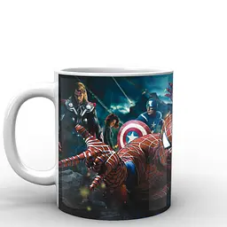 Кухоль GeekLand Людина-Павук Spider-Man Avengers SM.02.001.027 330 мл білий - мініатюра 2