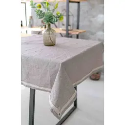 Скатертина Прованс HYGGE Marron 109х109 (4823093415881) - мініатюра 2