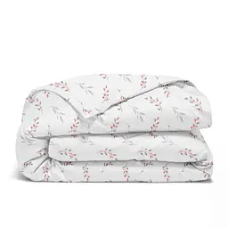 Комплект постільної білизни Cosas полуторний без простирадла PINE BRANCHLETS 160 x 220 см (BudRoseGray_160_2) - мініатюра 4