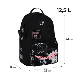 Рюкзак для старшої школи Kite Education teens 949M Danger Чорний (K26-949M-1) - мініатюра 3